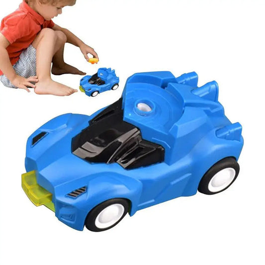 Light Up Flashing Spinning Top Rotating Gyro Car