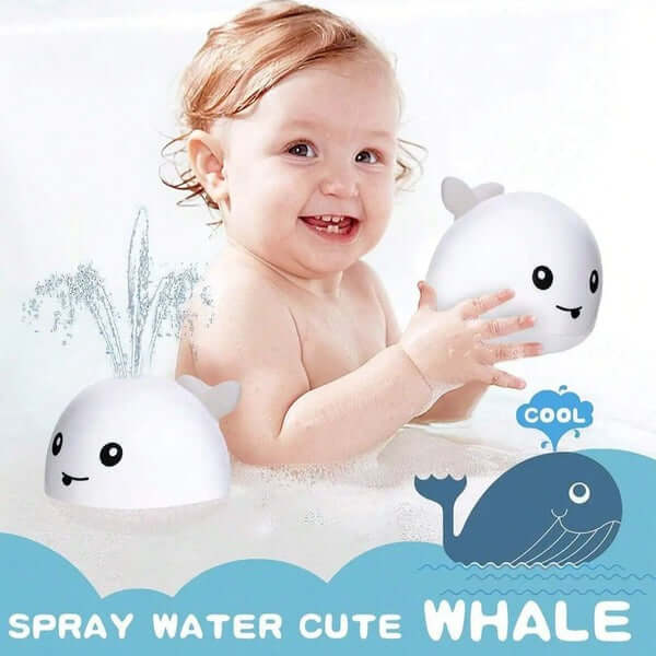 Whale Induction Spray Water Bath Toy