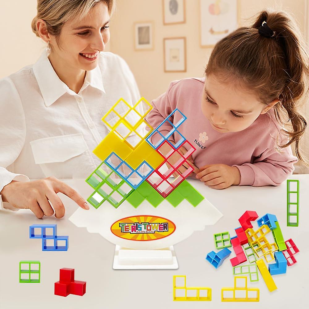 Tetra Tower Game Stacking Toys Balance Tower Puzzle