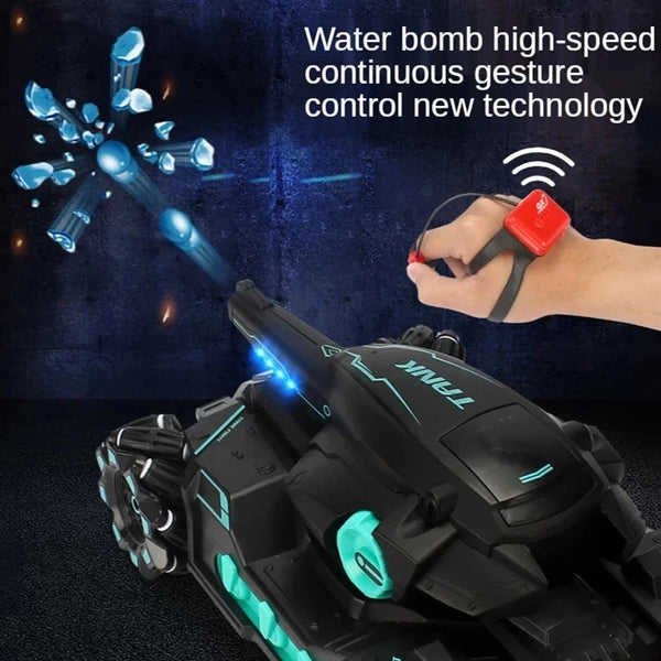 RC Water Bomb Shooter Tank With Hand Sensor