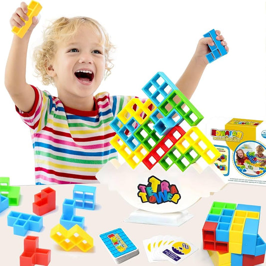 Tetra Tower Game Stacking Toys Balance Tower Puzzle