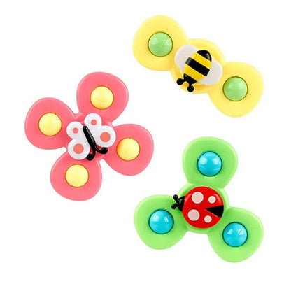 3PCS Suction Cup Spinner Toy For Kids-Toy Treasure