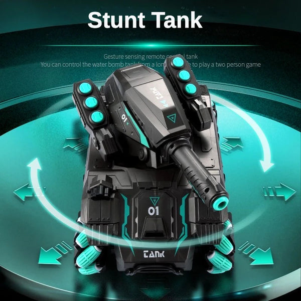 RC Water Bomb Shooter Tank With Hand Sensor