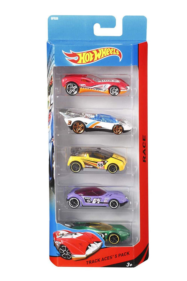 5pcs Hot Wheel Alloy Racing Cars-Toy Treasure