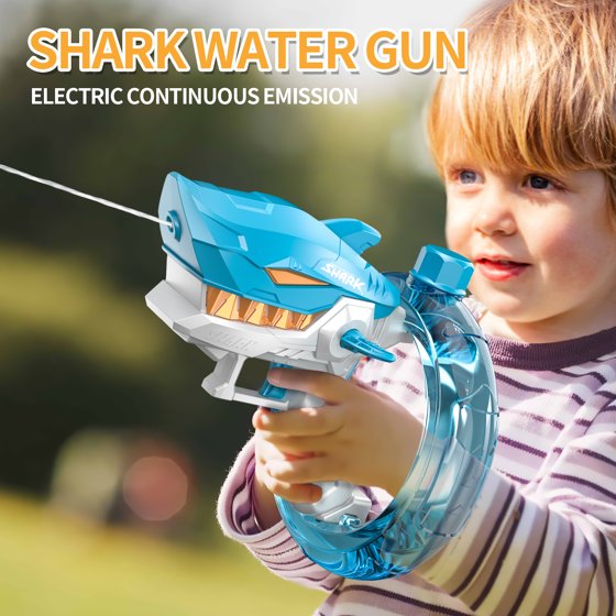 Shark Water Gun | Electric & Rechargeable