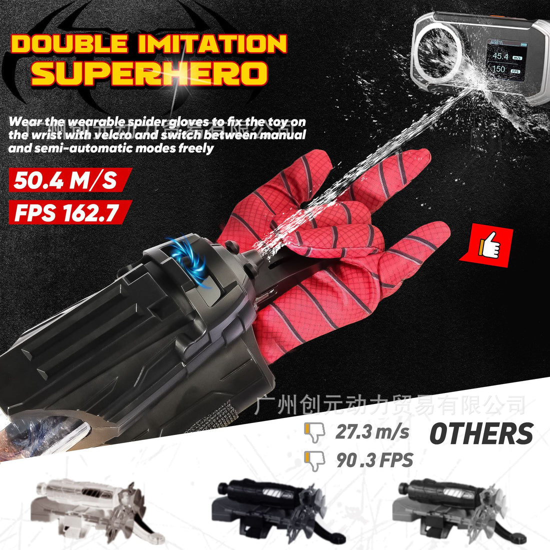 Automatic Spider Water Shooter - Rechargeable