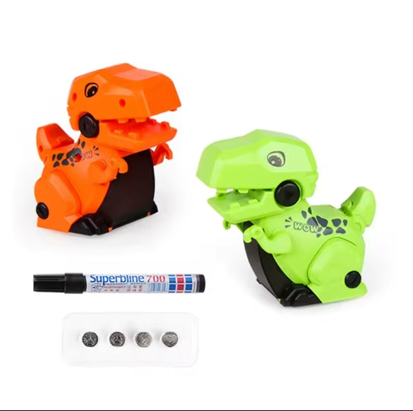 Smart RC Line-Following Robot & Dino