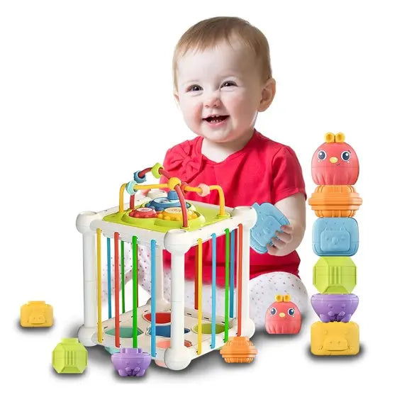 Baby Shape Sorter Montessori Toy-Toy Treasure