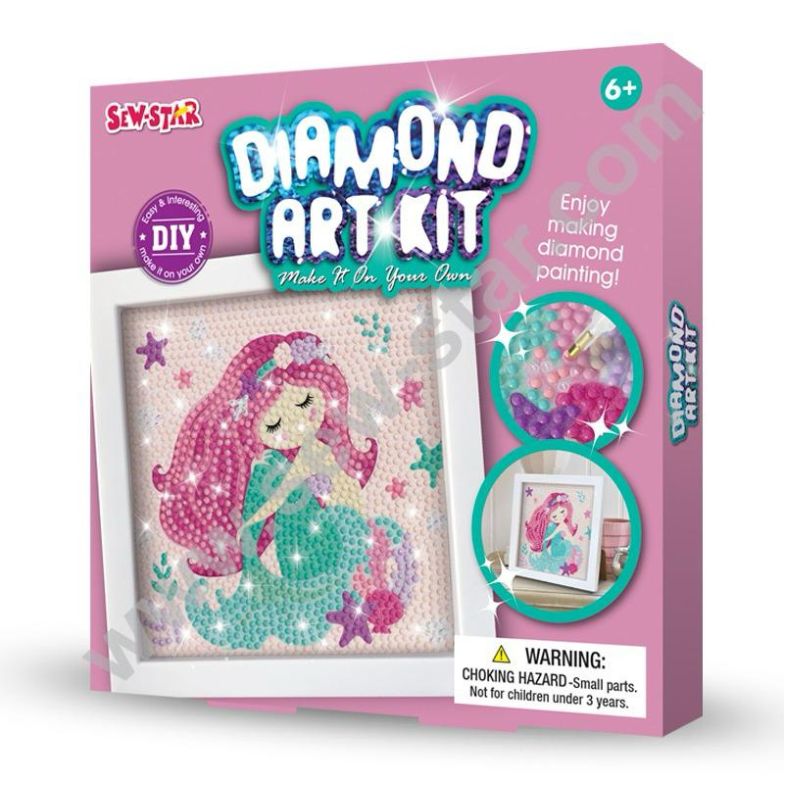 Diamond Stickers Art Kit - Create Dazzling Masterpieces With Gem-Like Precision