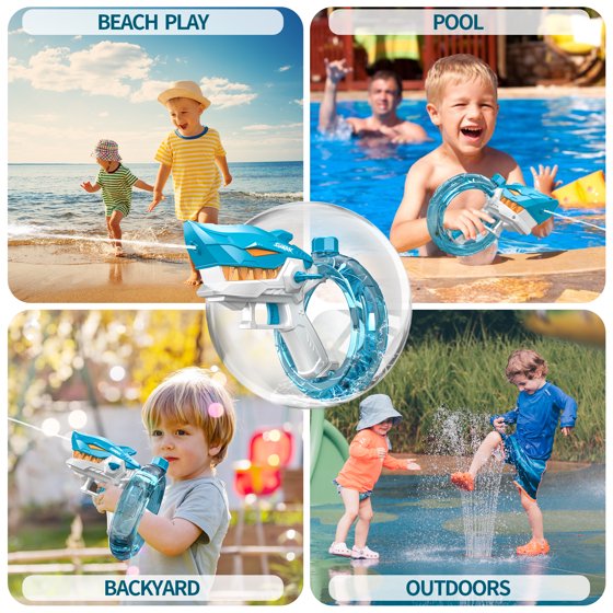 Shark Water Gun | Electric & Rechargeable